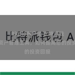 Bitpie客户端 比特派钱包的资产管理工具，如何提高您的投资回报